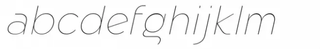 Eligra Extra Thin Italic