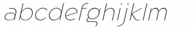Eligra Thin Italic