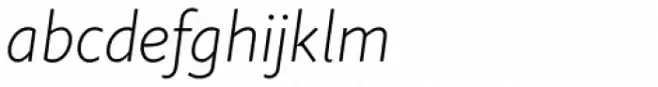 Elisar DT Infant Light Italic