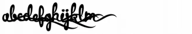 Elizabeth Script Swashes