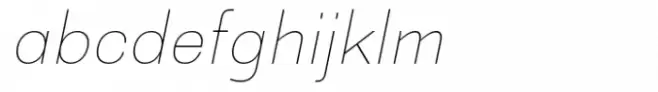 Ellora Thin Oblique