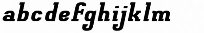Elmcourt Bold Italic