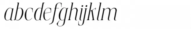 Elphadora Light Italic