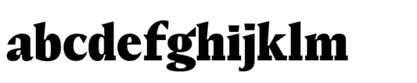 Elvira Serif Extrabold