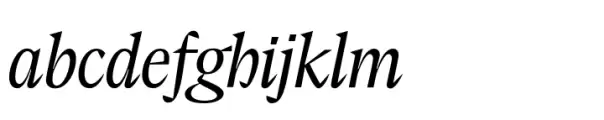 Elvira Serif Light Italic