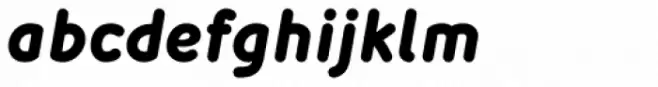 Ely Rounded Heavy Italic