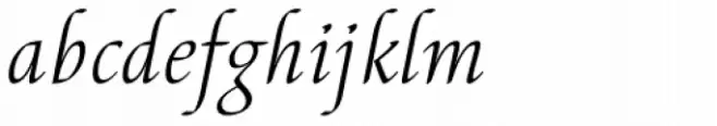 Elysa EF Light Italic Sw1