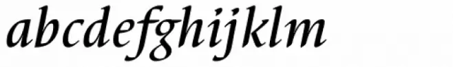 Elysa EF Medium Italic