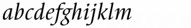 Elysa EF Regular Italic