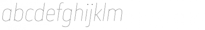 Elysio Hairline Italic