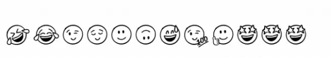Emoji Emotions Regular