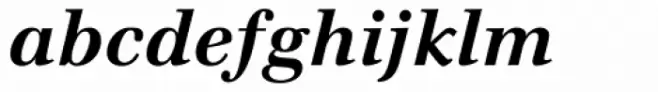 Emona Bold Italic