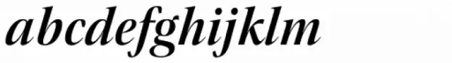 Empira Demi Bold Italic