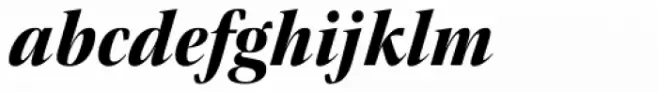 Empira Extra Bold Italic