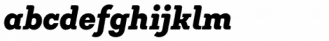 Emy Slab Alt Black Italic