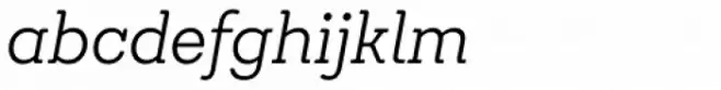 Emy Slab Alt Light Italic
