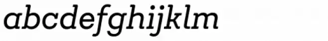 Emy Slab Alt Regular Italic