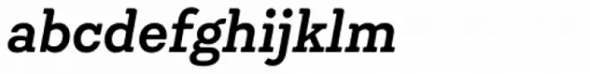 Emy Slab Semi Bold Italic