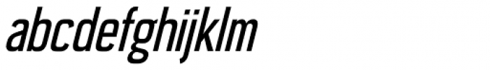 Enamela Condensed Italic