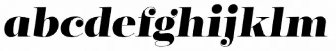 Encorpada Classic ExtraBold Italic