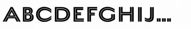 English Grotesque Inline