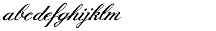 English Script Hand