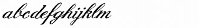 English Script Hand