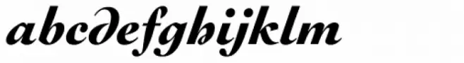Engravers Oldstyle 205 Black Italic