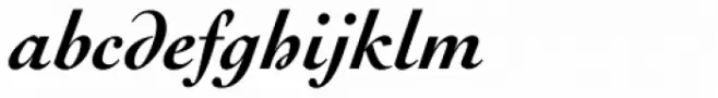 Engravers Oldstyle 205 Bold Italic