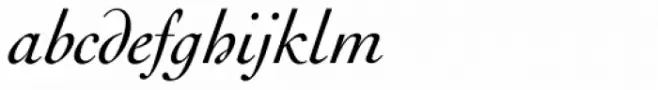 Engravers Oldstyle 205 Italic
