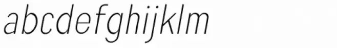 Engula Extra Light Italic