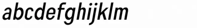 Engula Semi Bold Italic