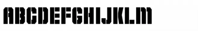 Enlisted Stencil JNL Regular