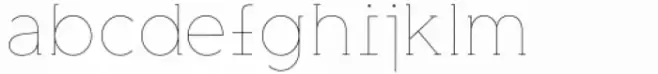 Enwicken Typeface Thin
