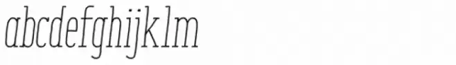 Enyo Slab Light Italic