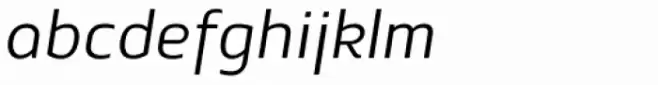 Enzyme Light Italic