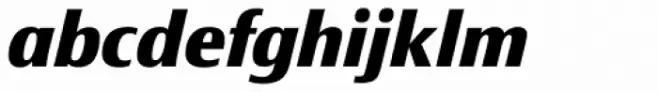 Epoca Classic ExtraBold Italic