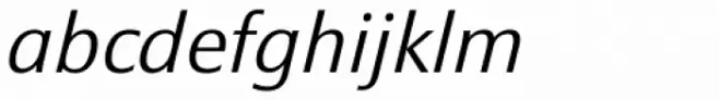 Epoca Classic Light Italic