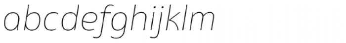 EQ Pro Thin Italic