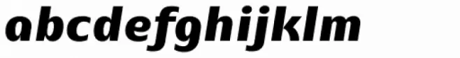 EQ Std Black Italic