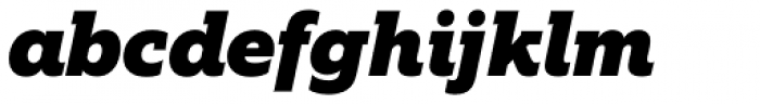 Equip Slab Black Italic