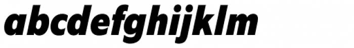 EquipCondensed Black Italic