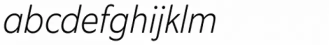 EquipCondensed ExtraLight Italic