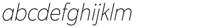 EquipCondensed Thin Italic