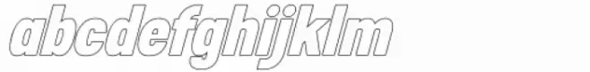 Esenka Black Italic Outline