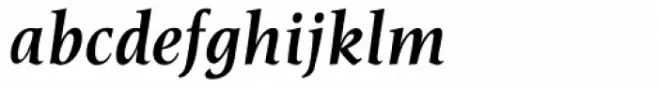Esperanto SemiBold Italic