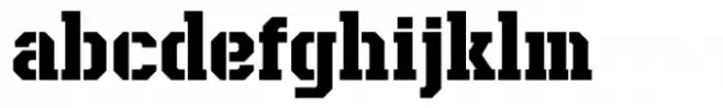 Esquina Stencil Black