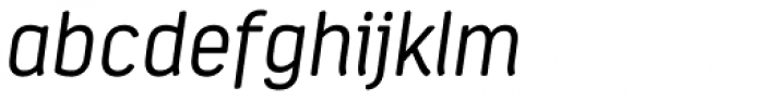 Estandar Rounded Light Italic