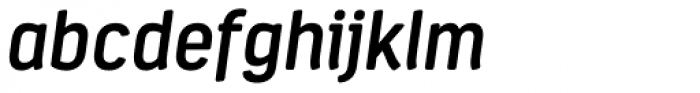 Estandar Rounded Semi Bold Italic