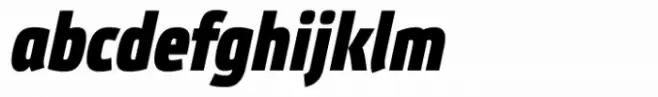 Etelka Black Condensed Italic